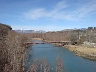 The Fombeton bridge, in Valernes