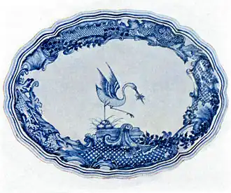 Plate for the Swedish Grill family, China, 18th century