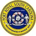 Official seal of Port Royal, South Carolina