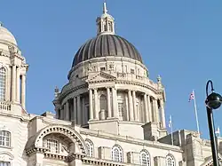 The Dome of Port of Liverpool Building (1903–07; Grade II*)