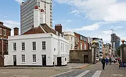 Porters' Lodge (1708), the oldest surviving building in the Dockyard.