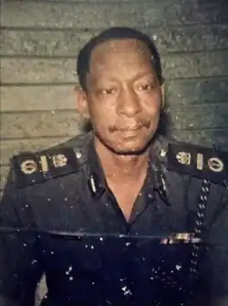 Dabo Aliyu in military uniform