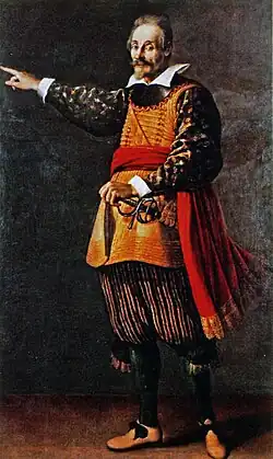 Portrait of Francesco Andreini as Capitano Spavento
