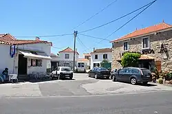The main square (Largo Principal) of Azóia