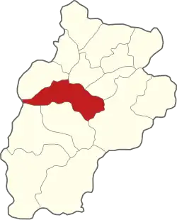 Location of Gmina Radziechowy-Wieprz