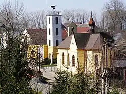 Chapel and the fire station