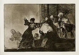 Νο. 11: Disparate pobre (Poor folly) 24.4 x 35.2 cm.