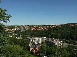 Košíře as seen from Motol