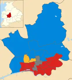 2016 results map