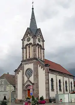 The church in Pulversheim
