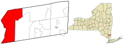 Location of Philipstown, New York