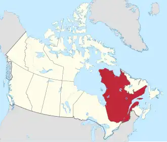 List of National Historic Sites of Canada in Quebec