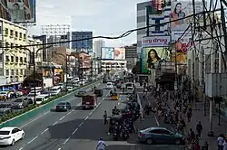 Quezon Boulevard near Quiapo Church