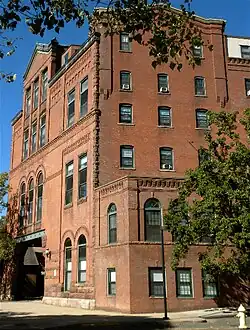 Quinnipiac Brewery addition, Fair Haven, New Haven, Connecticut, 1896.