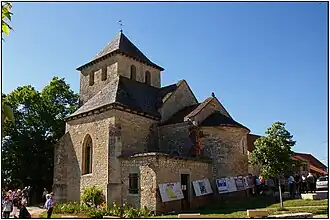 The church of Saint-Pierre-ès-Liens