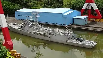 A model of ROCS Cheng Ho