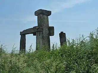 Manafu cross near Greceanca village