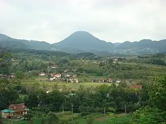 View of Hărțăgani