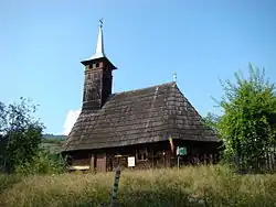 Wooden church of the Ascension [ro] in Micănești