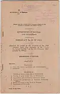 Rabbi Salamon Halevi Madras Act No 30 of 1963