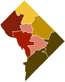 Race by ward 2010