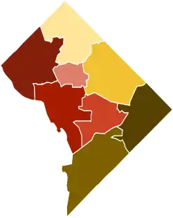 Race by ward 2020