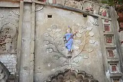 Decorations in Radha Govinda temple
