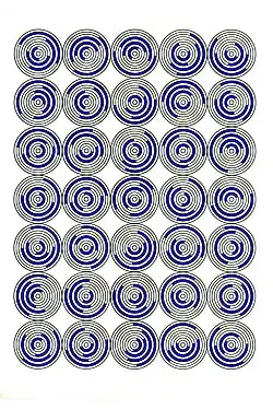 Radoslav Kratina, Composition II, variant, serigraphy (1970)