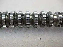 The semi-finishing teeth