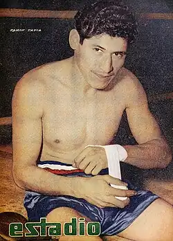 Ramón Tapia, 1956.