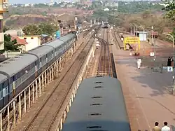 Ratnagiri railway station platform