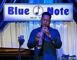 Ravi Coltrane playing at the Blue Note, New York City, in 2023