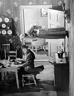 Skelton as Willie Lump-Lump in a television skit, 1952