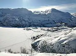 View of Reinunga from Tarven mountain side