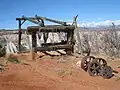Cable Mountain Draw Works headframe and machinery
