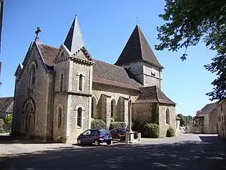 The church in Remigny