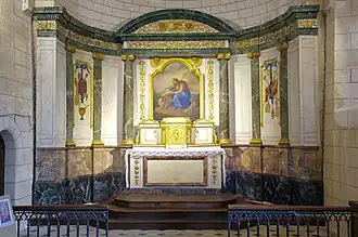 Altar in the church of the Madeleine