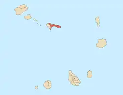 Location of Ribeira Brava