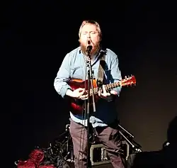 Dawson performing in 2015