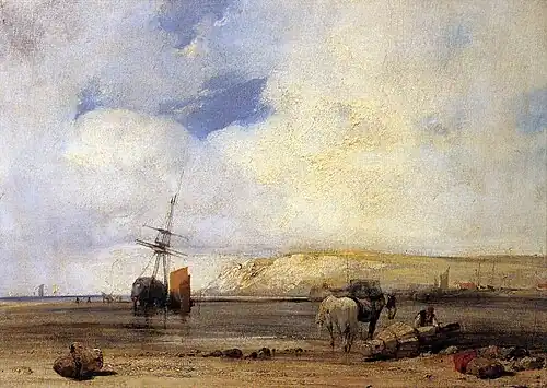 Richard Parkes Bonington - On the Coast of Picardy