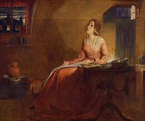 The Sempstress by Richard Redgrave