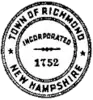 Official seal of Richmond, New Hampshire