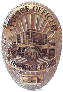 Badge of Ridgecrest Police Department
