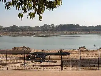 River Sabarmati in Ahmedabad, Gujarat