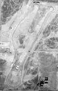 Riverside International Raceway aerial view in 1985