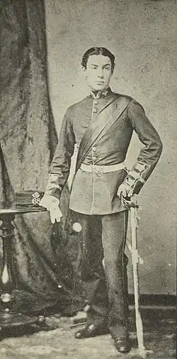 Ensign Robley, 68th Regiment, 1860