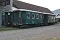 Mocănița tourist wagons in Moldovița