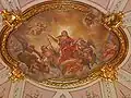 Painted Ceiling Chiesa di San Giuliano dei Fiamminghi Rome, The Apotheosis of St Julian 1717