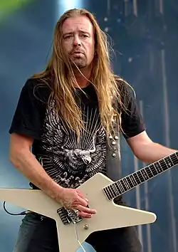 Latvala with Children of Bodom in 2013