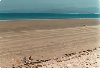 The beach, summer 1987